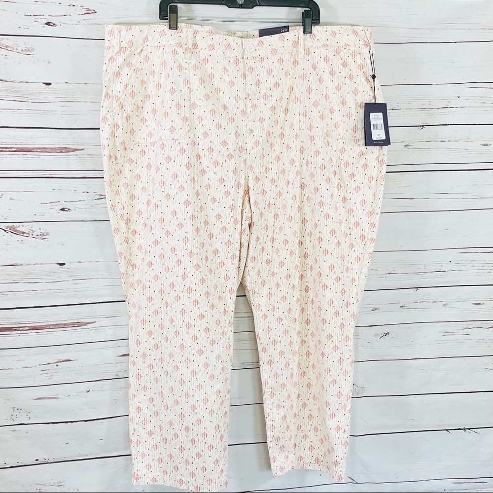 NYDJ Women’s Straight Ankle Chino Pants Size 26W